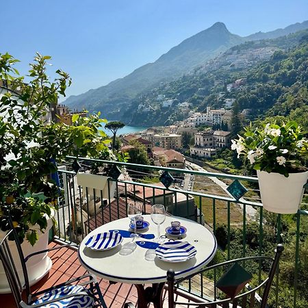 Apartamento Panoramic Flat Amalfi Coast - Sea View 1 Vietri Exterior foto