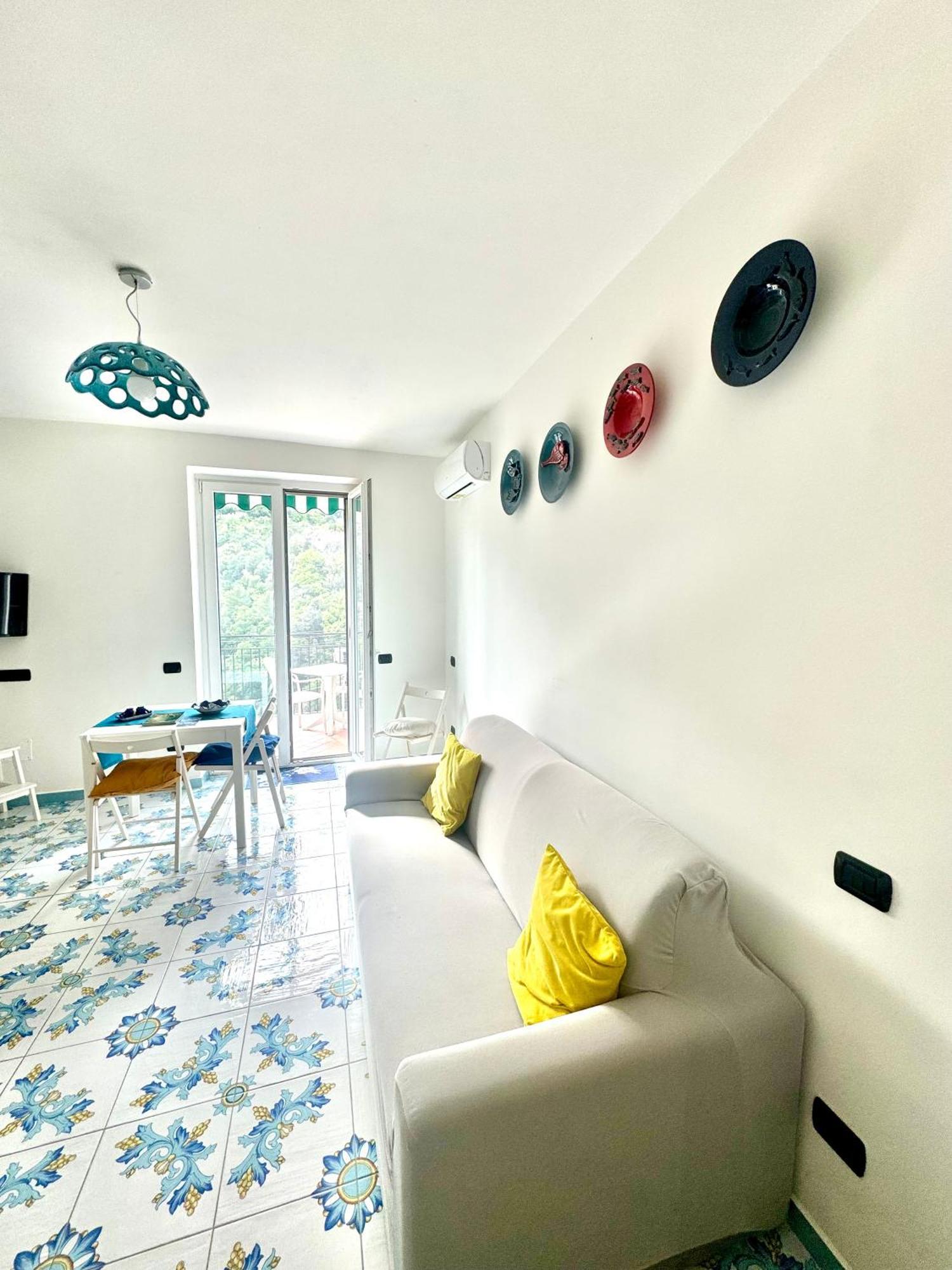 Apartamento Panoramic Flat Amalfi Coast - Sea View 1 Vietri Exterior foto