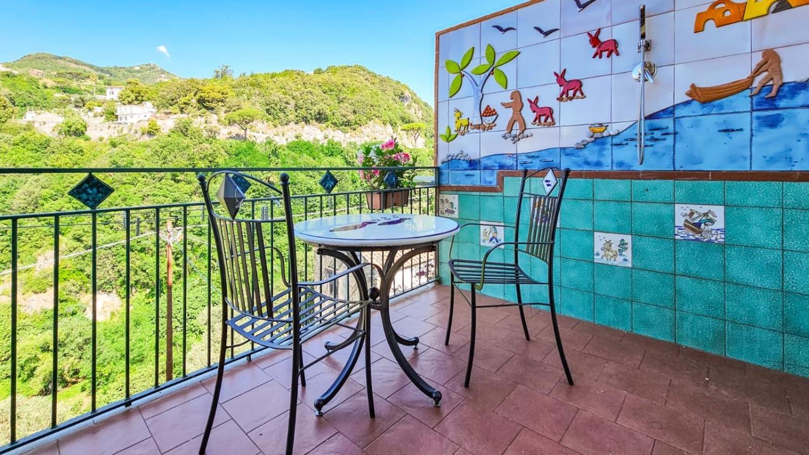 Apartamento Panoramic Flat Amalfi Coast - Sea View 1 Vietri Exterior foto