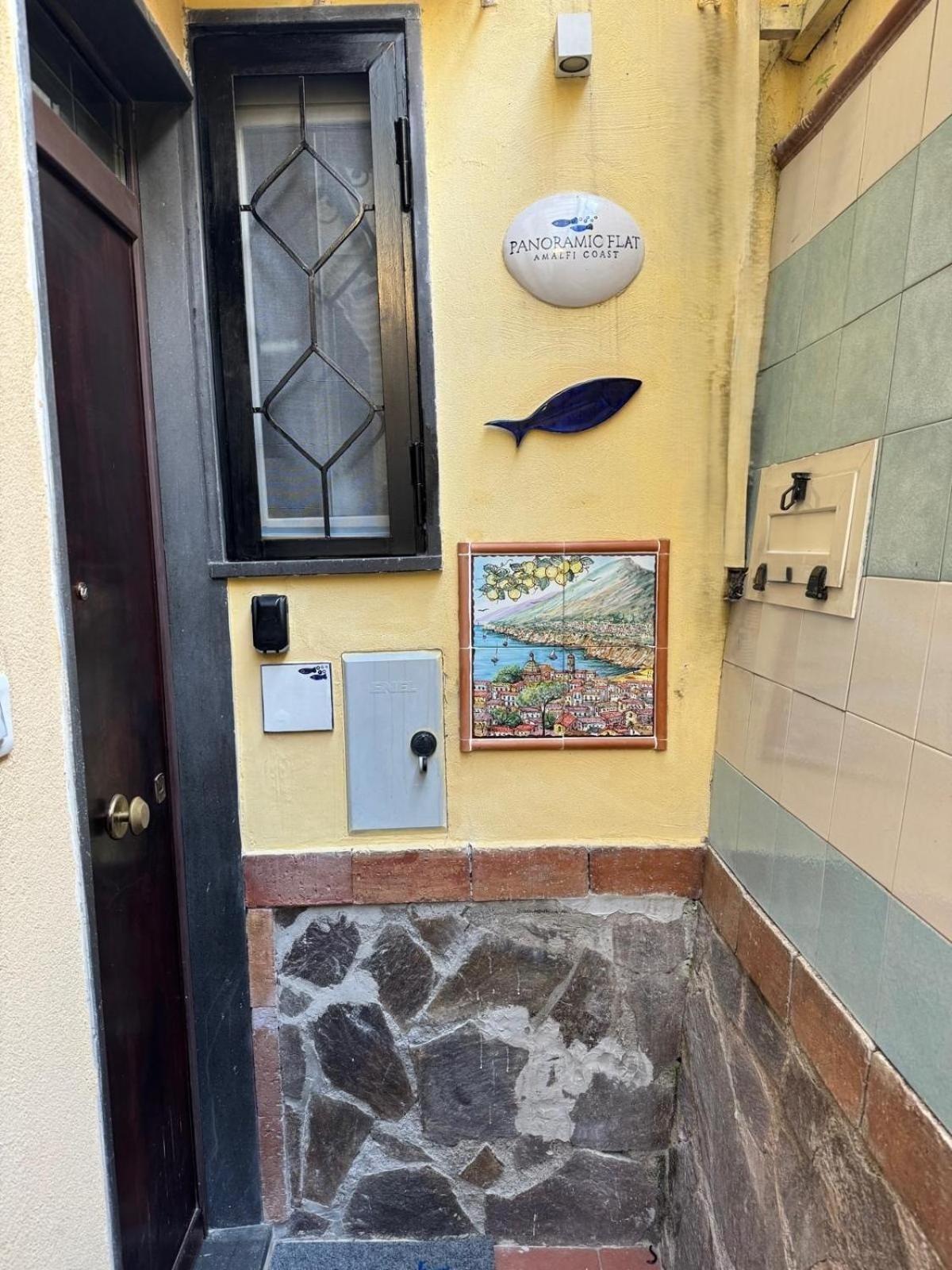 Apartamento Panoramic Flat Amalfi Coast - Sea View 1 Vietri Habitación foto